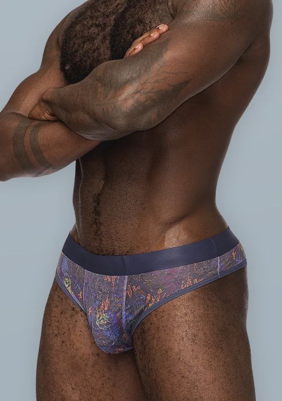 Wow Sheer Prints Sheer Thong
