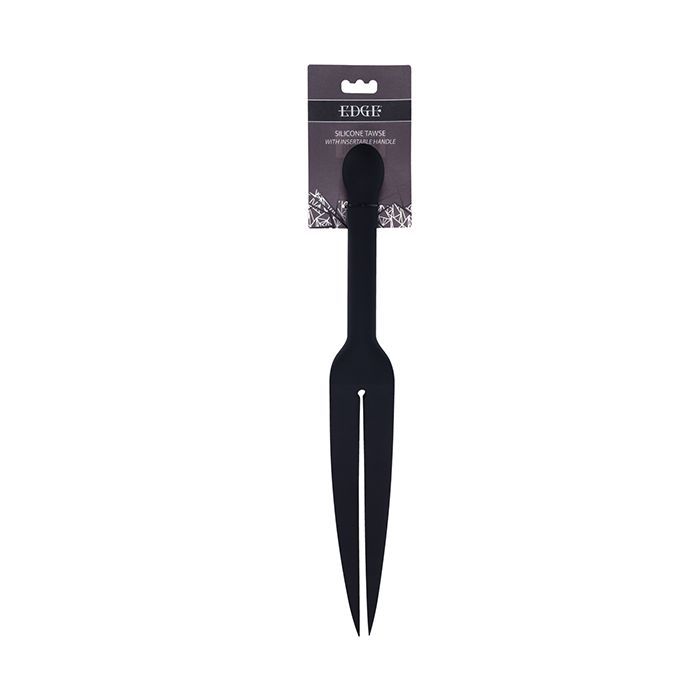 Edge Silicone Tawse - Black