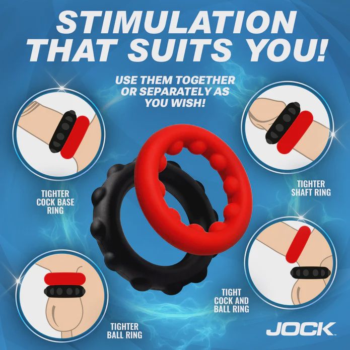Weighted Silicone C-Ring Set