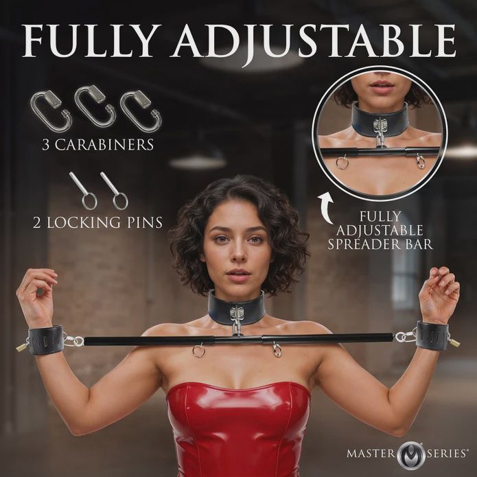 Dominion Bar Spreader Bar with Collar &amp; Restraints