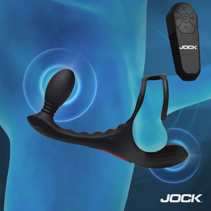 Triple Rush Vibrating C-Ring &amp; Anal Plug w/ Remote