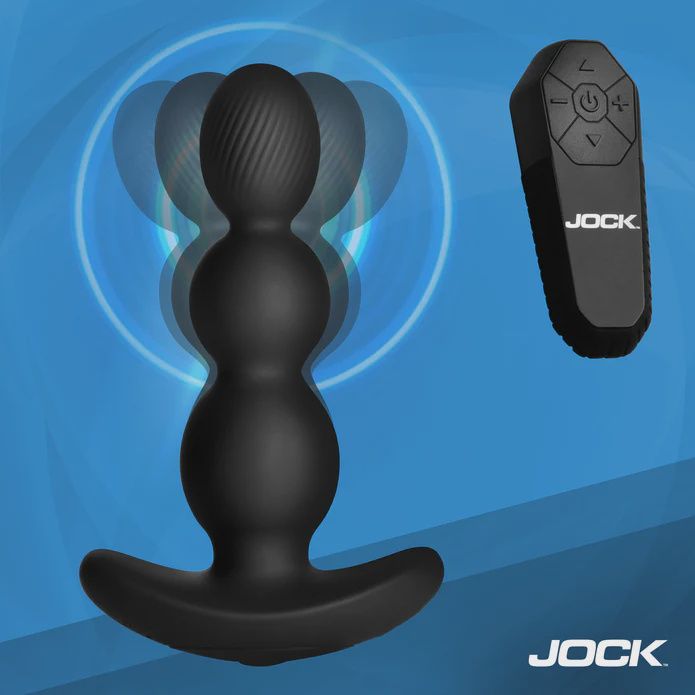 Gyro-X Gyrating &amp; Vibrating Silicone Butt Plug