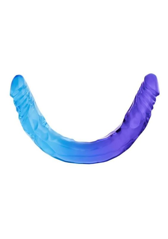 B Yours Sugar Stud Double Dildo 13.75in - Blue