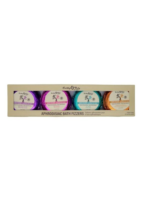 Earthly Body at Night Aphrodisiac Collection Bath Fizzer Set