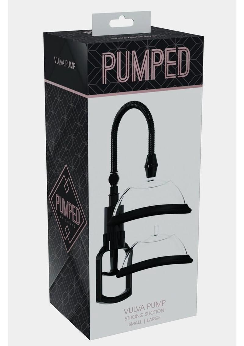 Pumped Manual Vagina Pump - Black