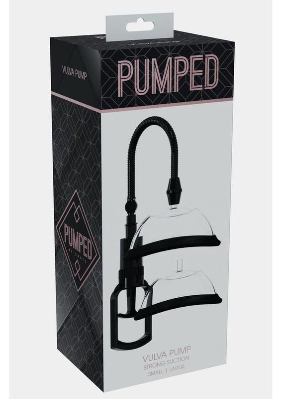 Pumped Manual Vagina Pump - Black