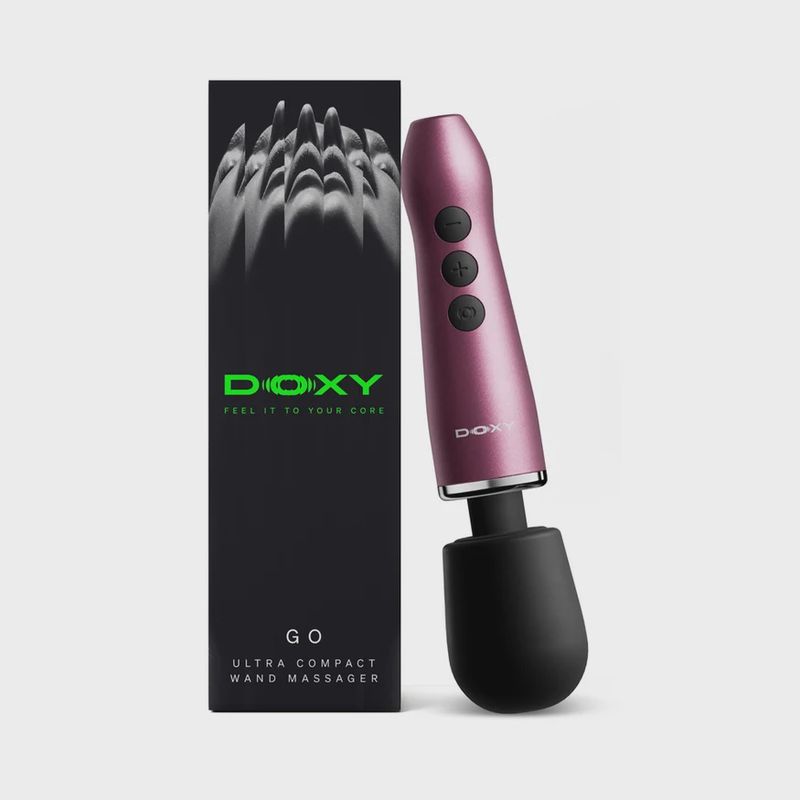Doxy Go Travel-Sized Wand Massager
