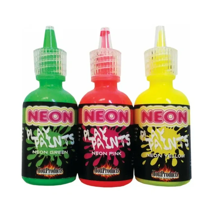 Neon Body Paints 3pk