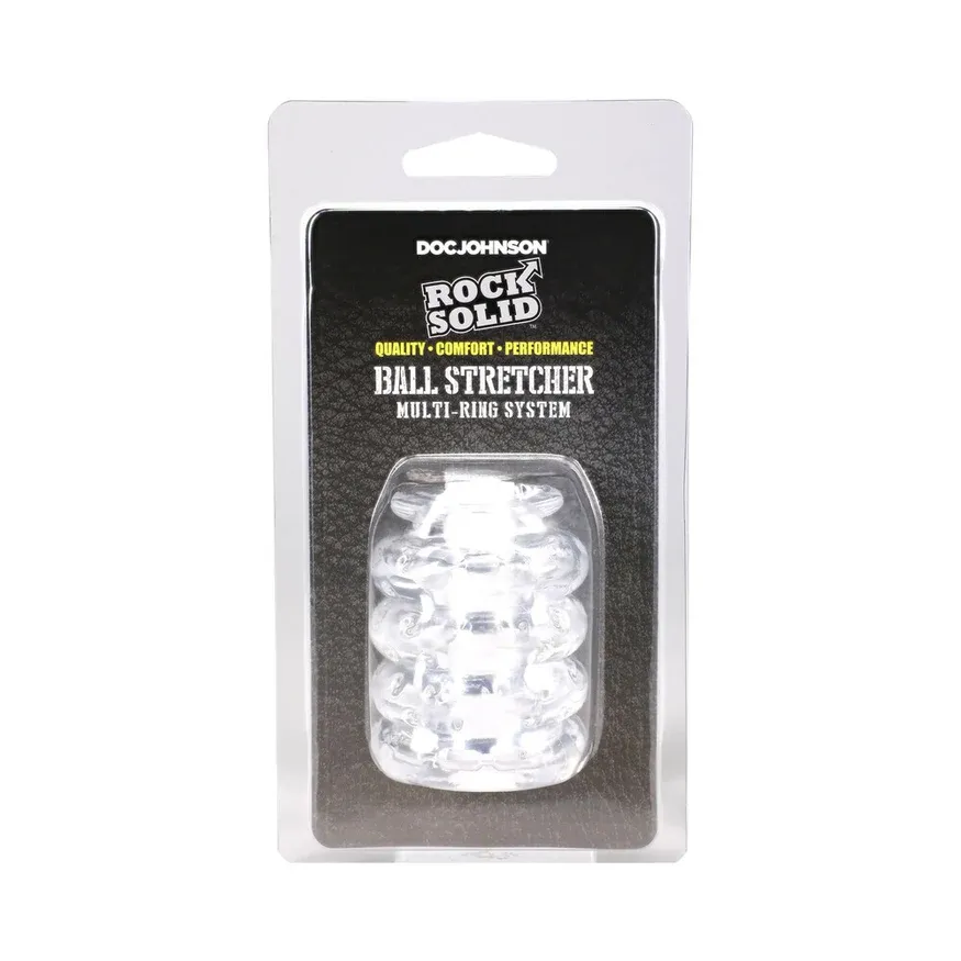 ROCK SOLID Ball Stretcher Multi-Ring System Clear