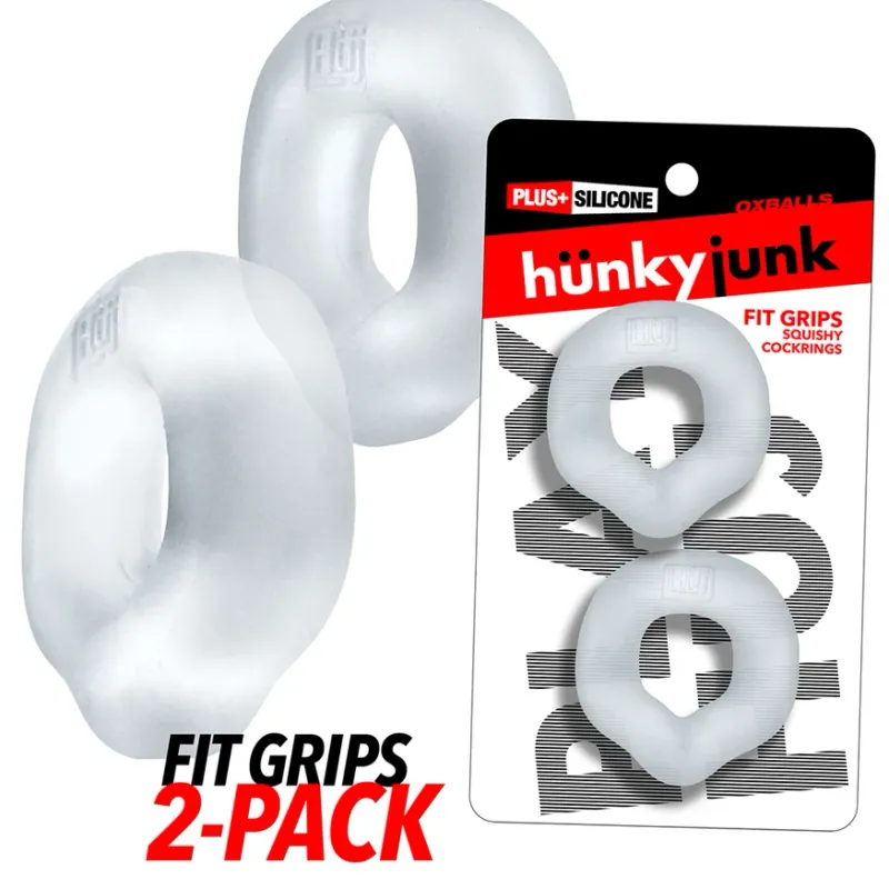 Hunkyjunk Fit Grips 2-Pack Ergo-Fit Cockrings