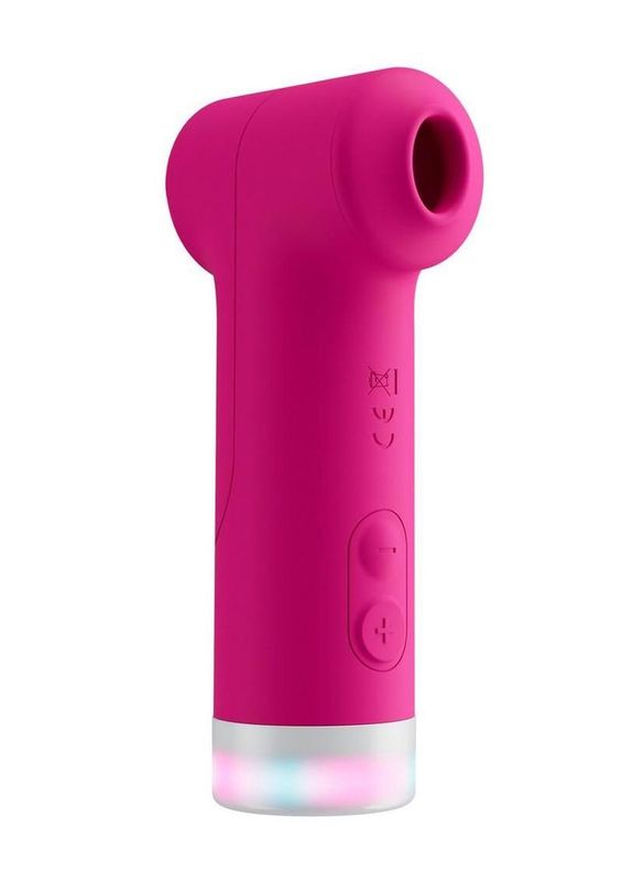 Lovense Fizz Dual-Head Rechargeable Silicone Clitoral Vibrator With Oral-Like Suction &amp; Tapping