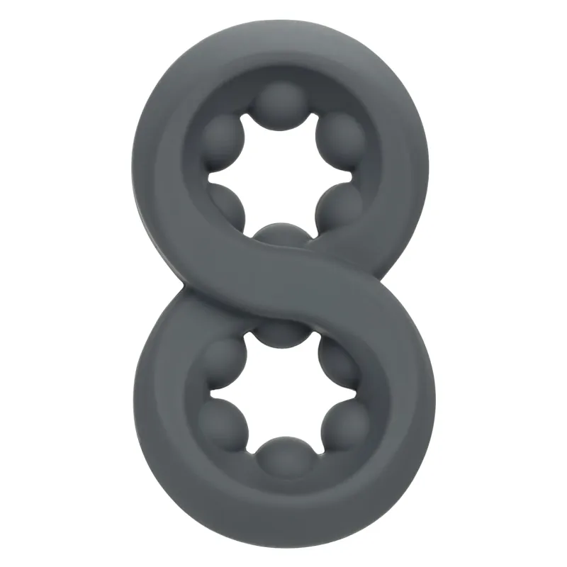 Alpha™ Liquid Silicone Beaded Crazy 8® Ring