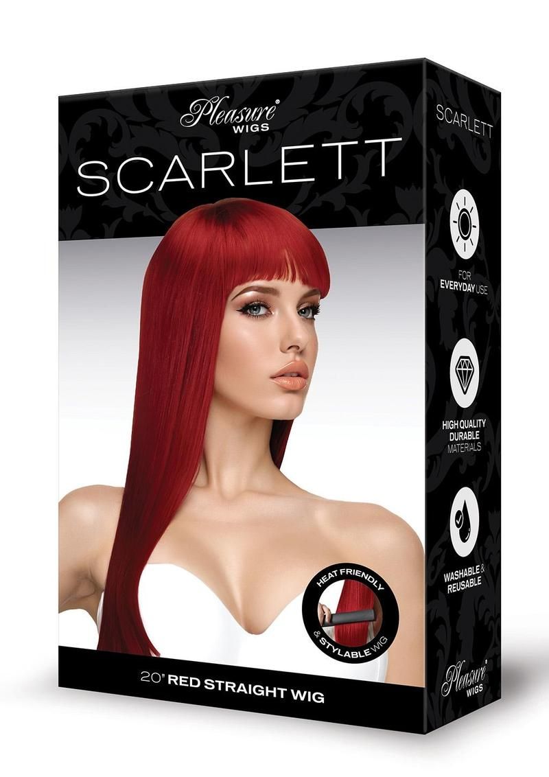 SCARLETT PREMIUM STYLABLE WIG RED