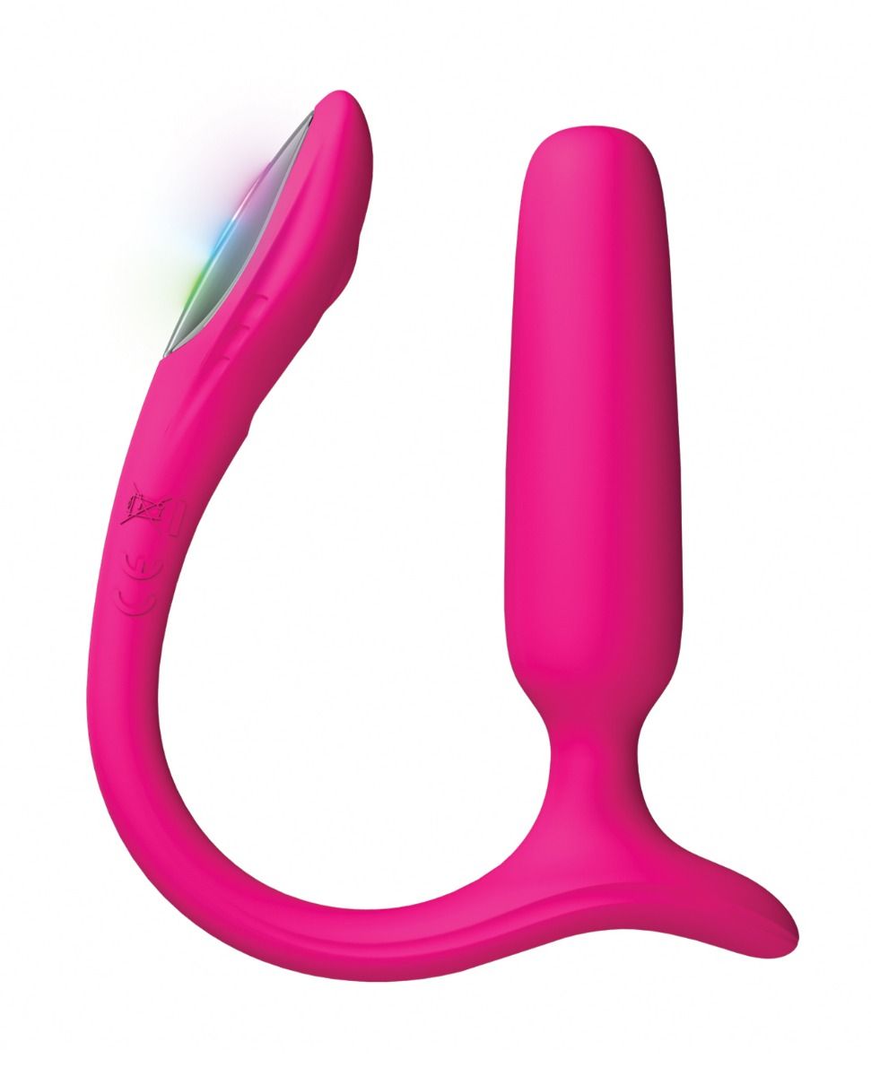 Lovense Lush Anal App-Controlled Butt Plug - Pink