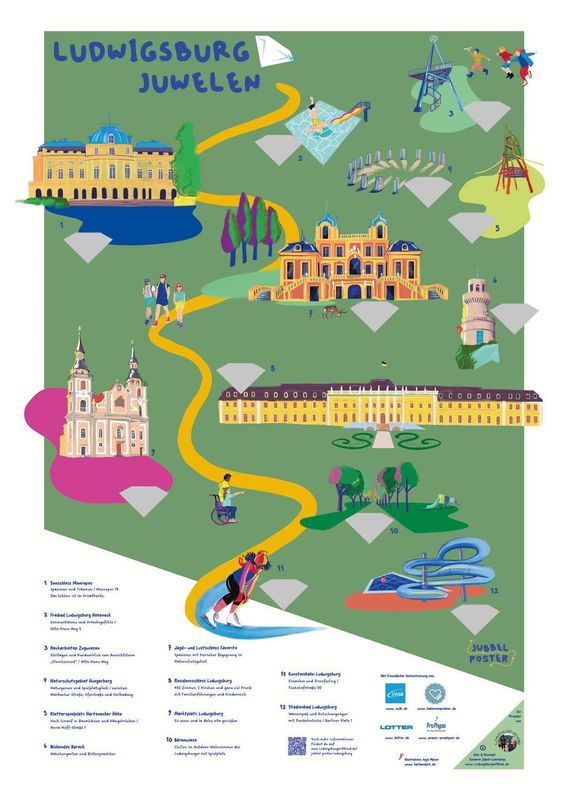 Jubbel-Poster Ludwigsburg Jubbel-Poster Ludwigsburg