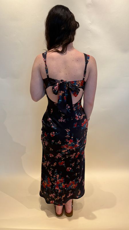 FLORAL MAXI  SLIP DR