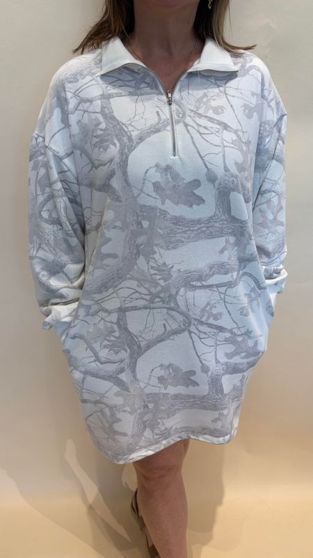 SNOW CAMO DRESS
