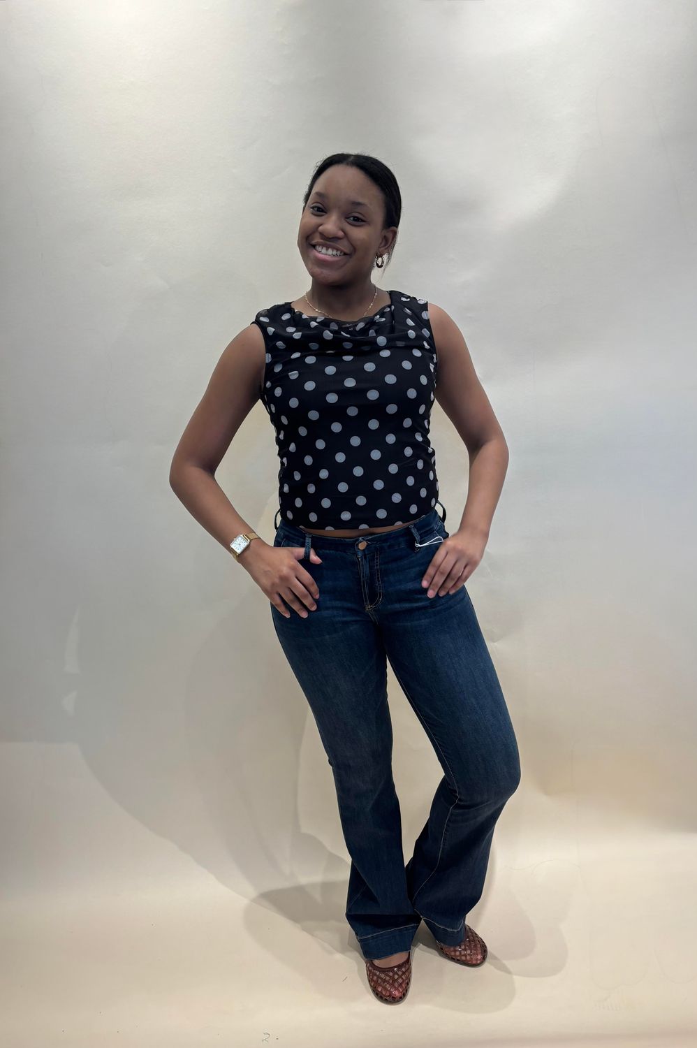 POLKA DOT TOP