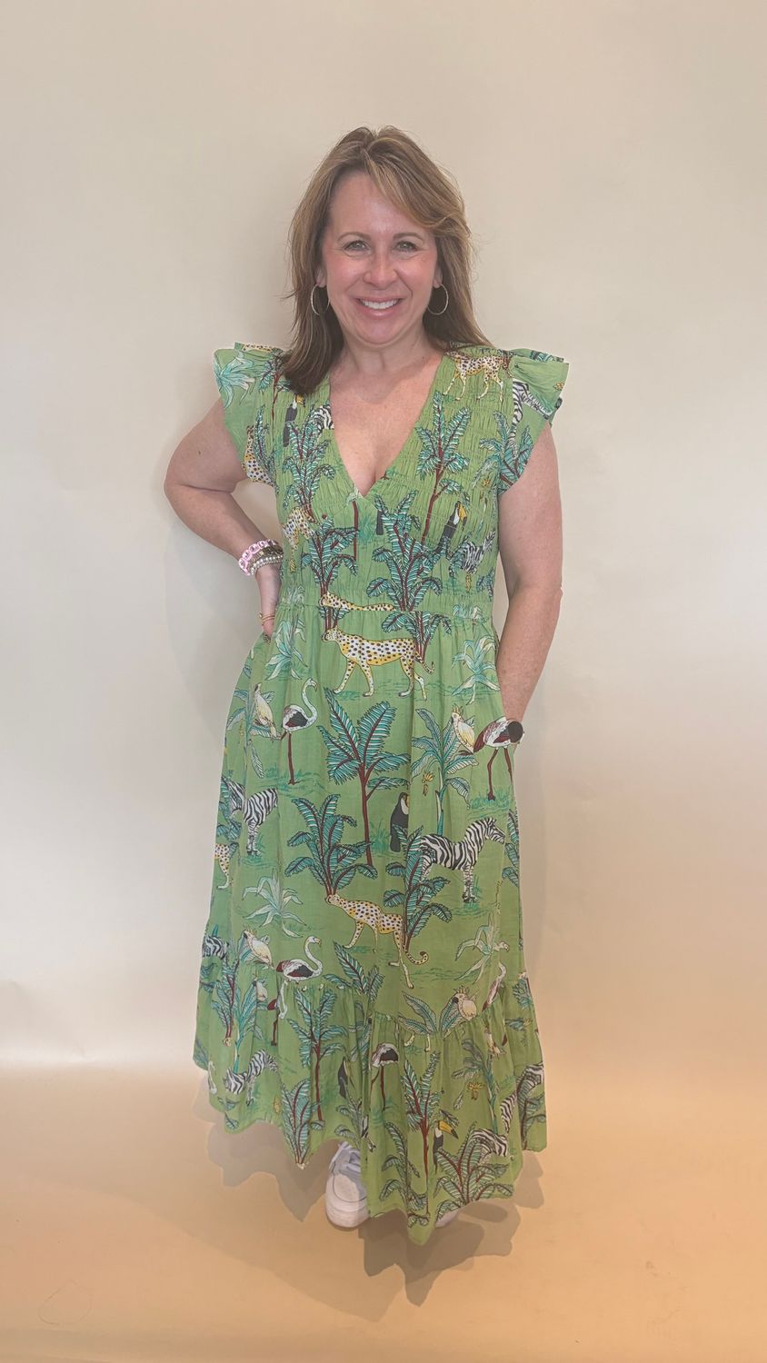 FLUTTER SLV ANIMAL PRINT