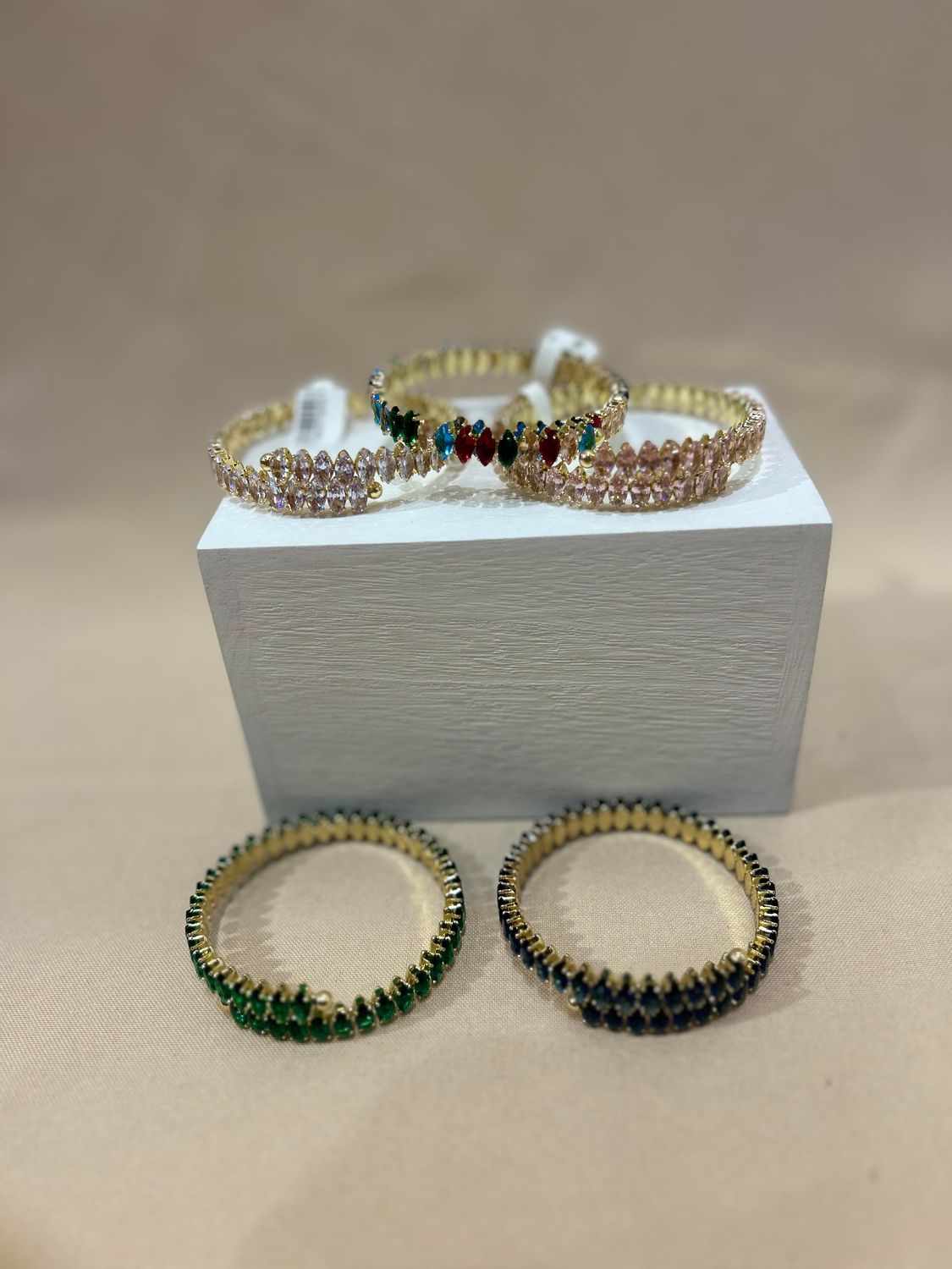 GOLD FILLED WITH STONES