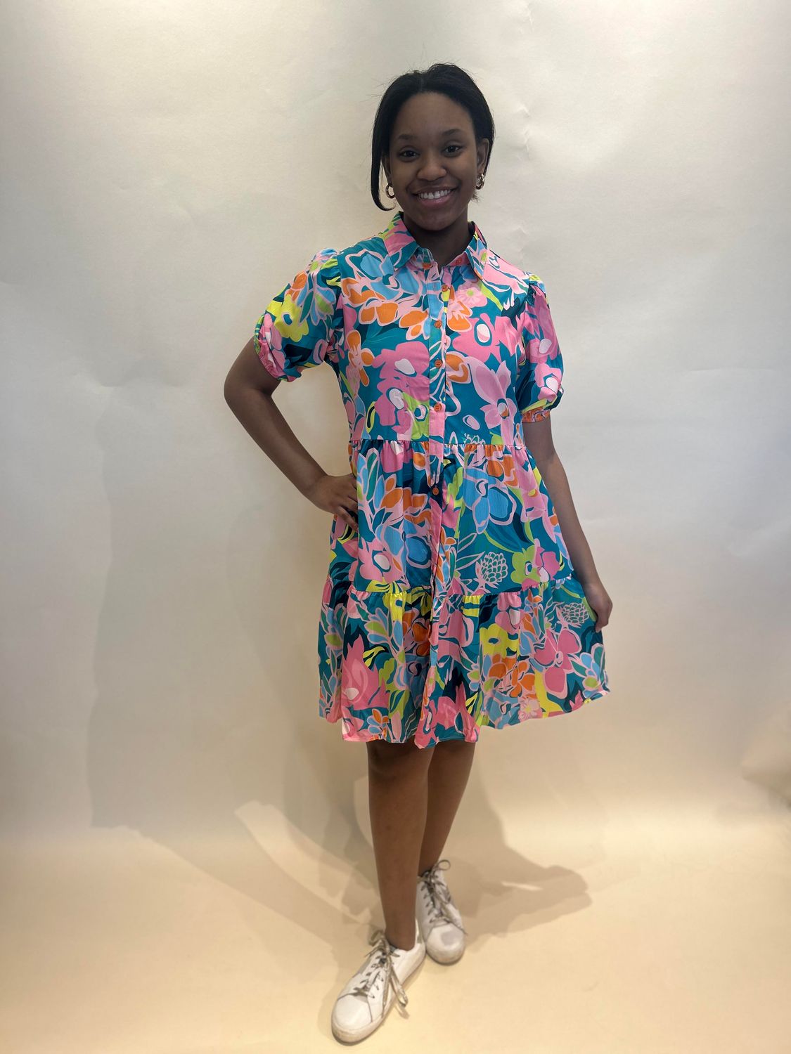 FLORAL PUFF SLV