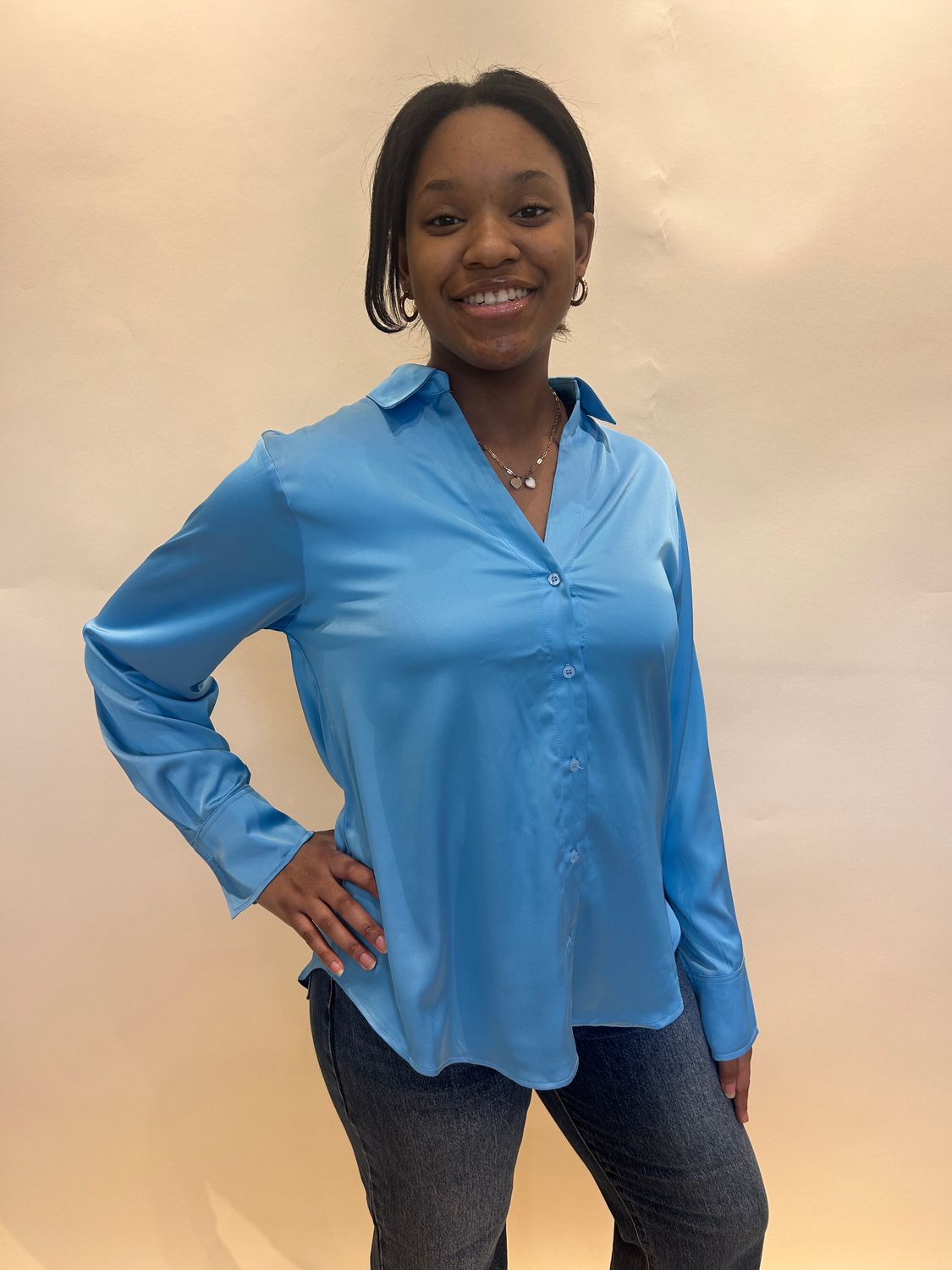 SATIN DRESS SHIRT