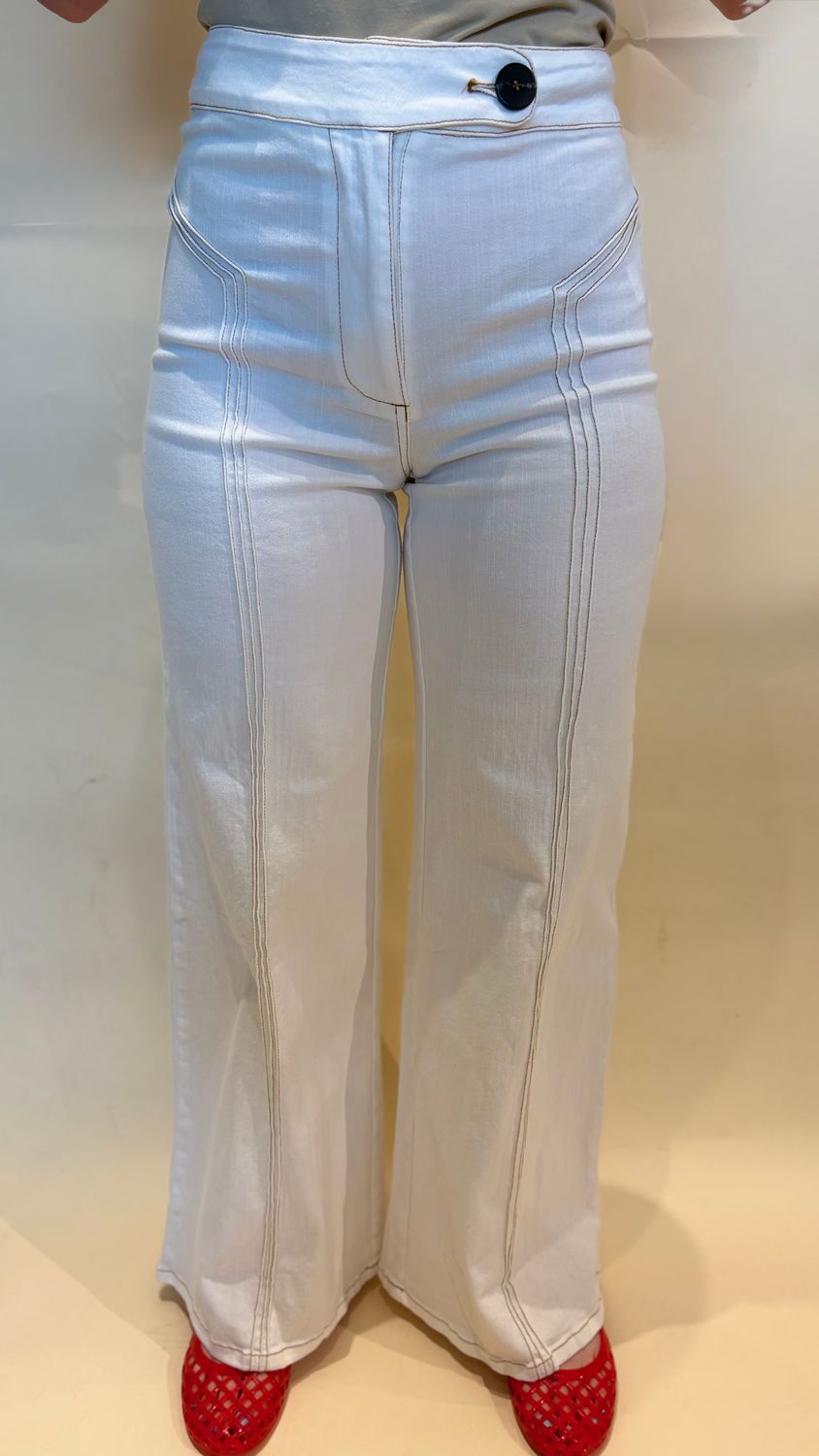 TOPSTITCHING HW FLARE