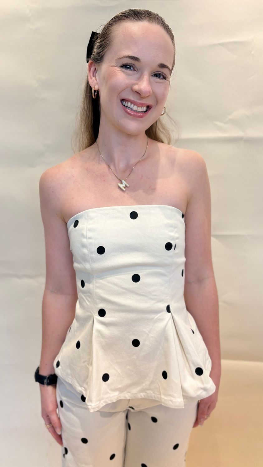 POLKA DOT TOP