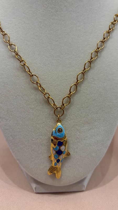 TARNISH RESISTANT FISH NECKLACE