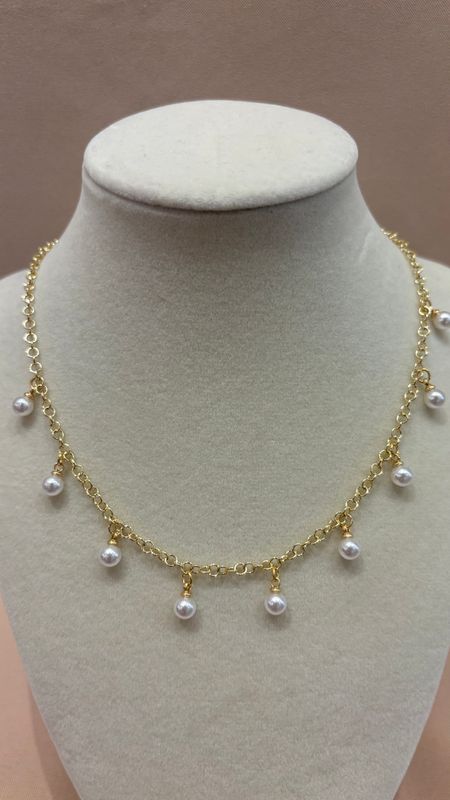 GOLD PLATED PEARL/AMOR