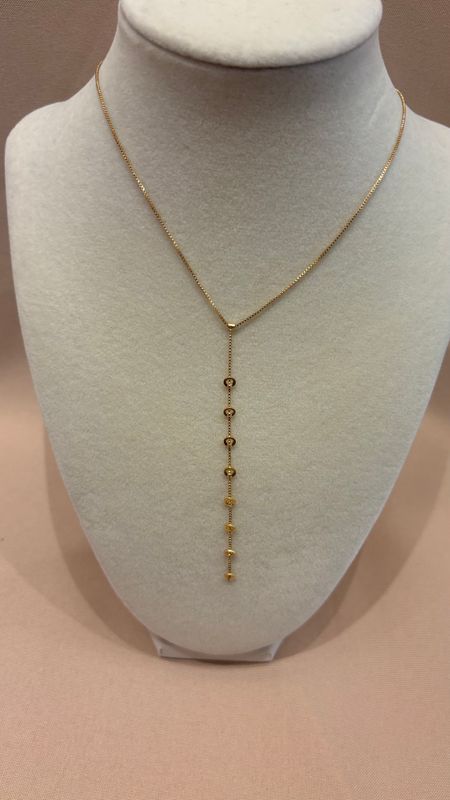 GOLD FILLED LARIAT