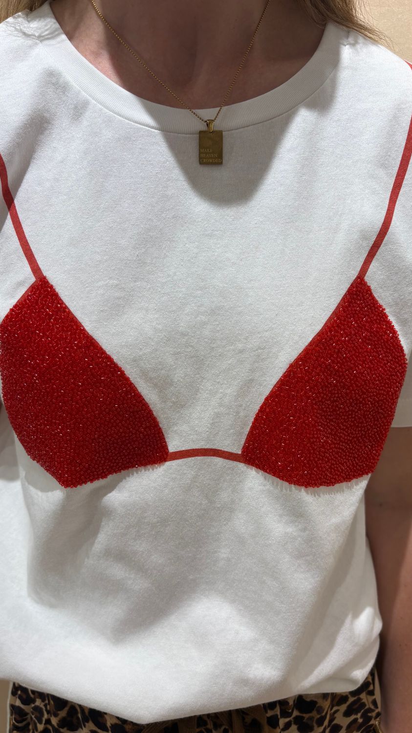 CAVIAR PRINT BIKINI GRAPHIC