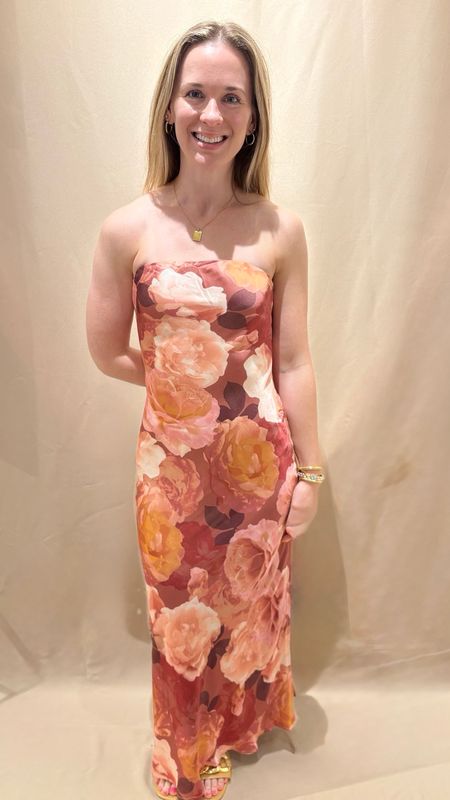 SLEEVELESS MAXI FLORAL