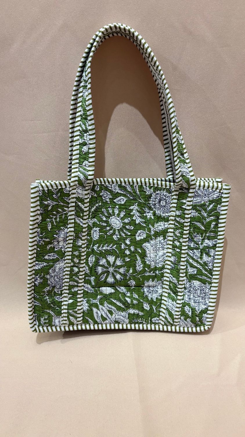 MINI QUILTED TOTE