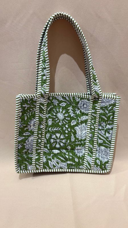 MINI QUILTED TOTE