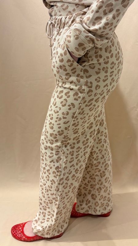 HUNTER KNIT LEOPARD PANT