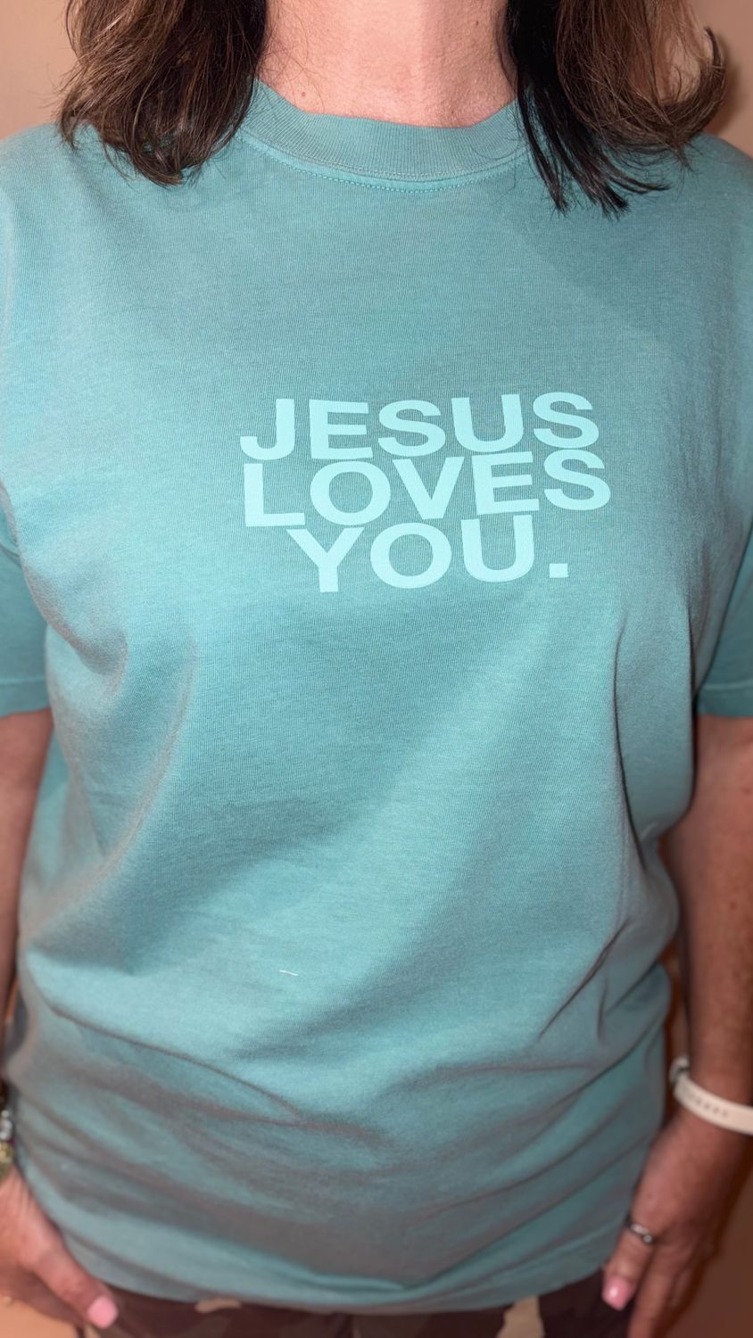 JESUS LOVES YOU TEE