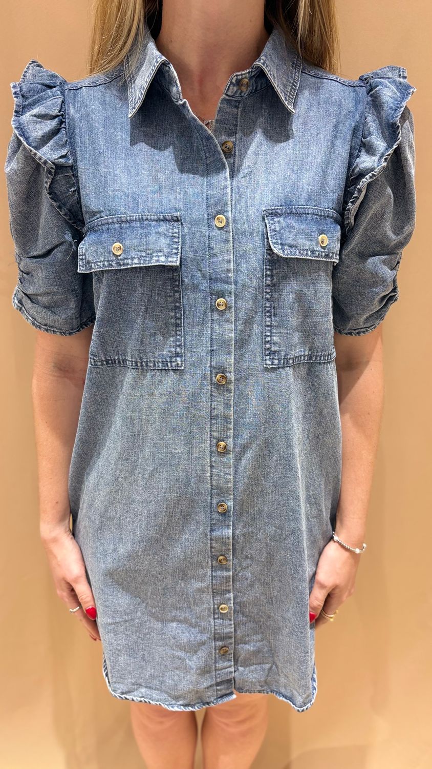 DENIM DRESS