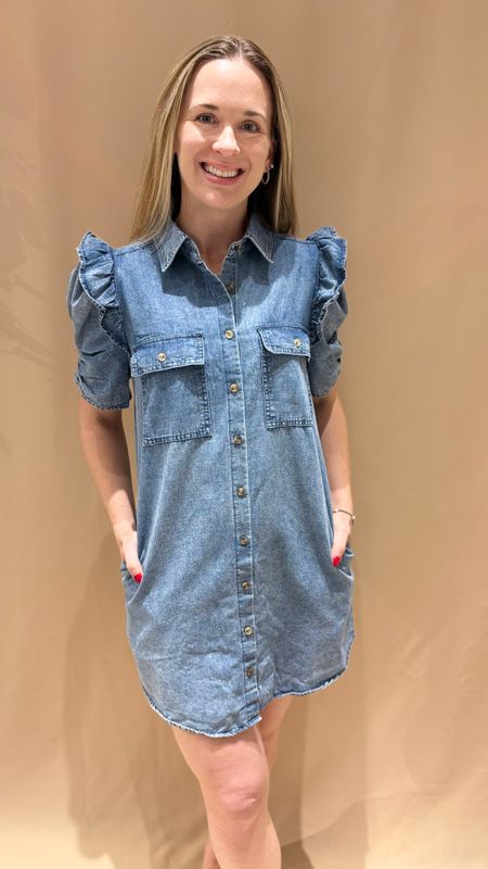 DENIM DRESS