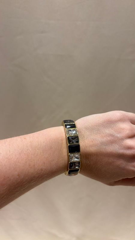 TS BRACELET BLACK/GOLD
