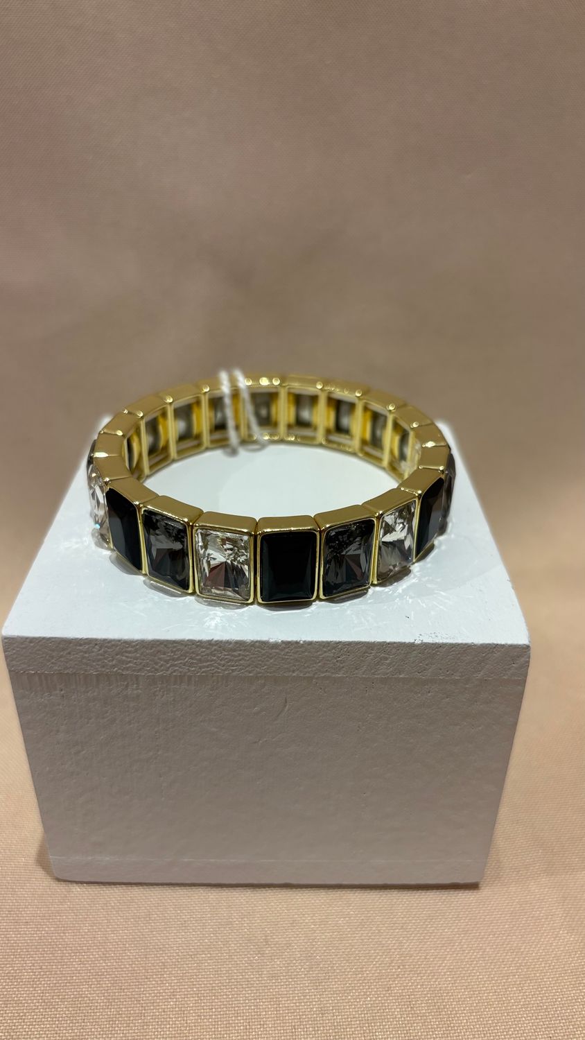 TS BRACELET BLACK/GOLD