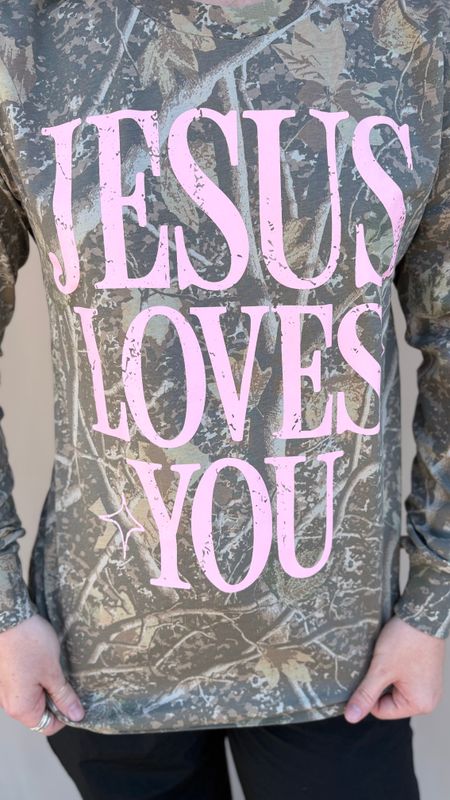 JESUS LOVES YOU CAMO