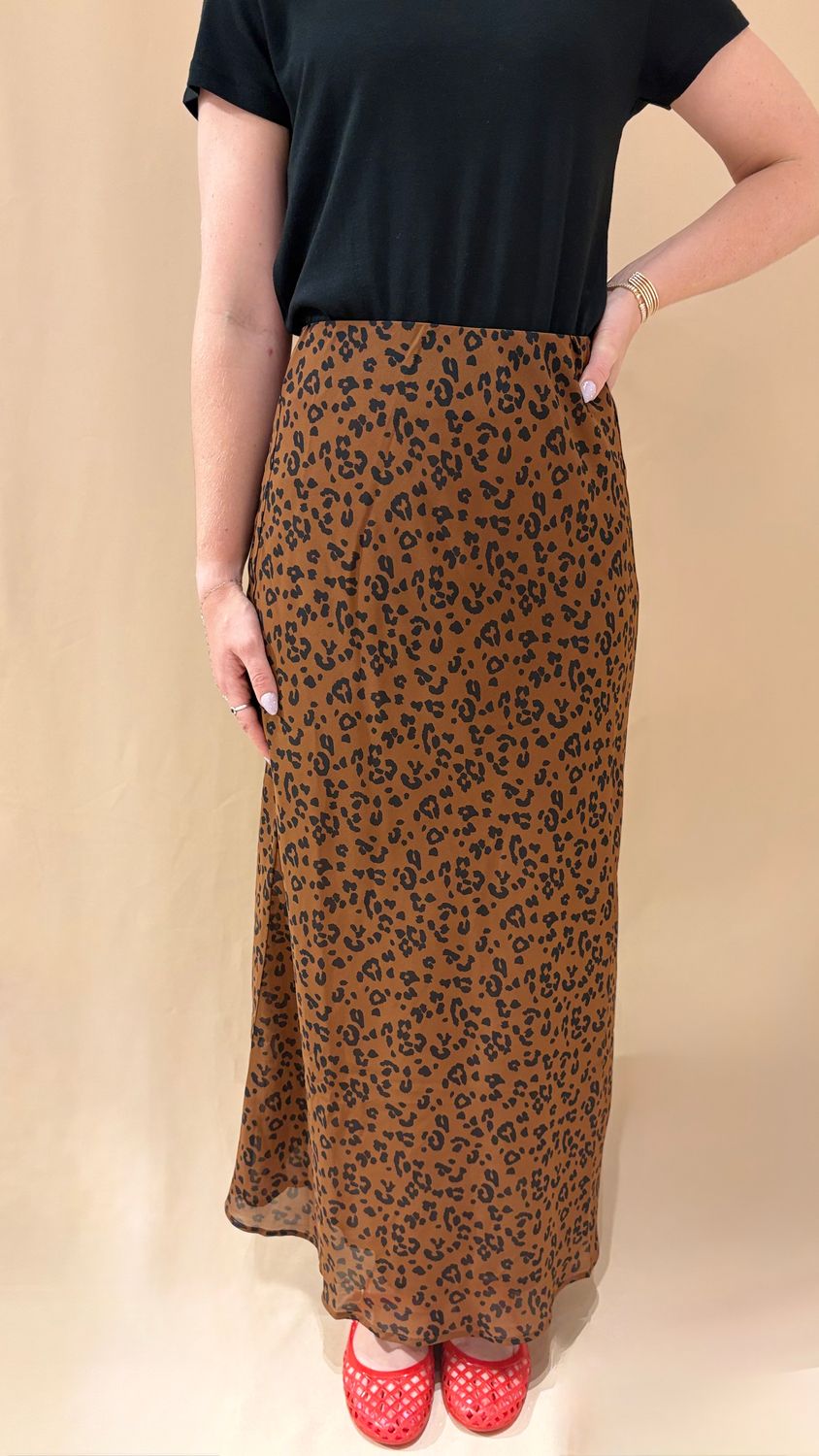 EUROPA LEOPARD SKIRT