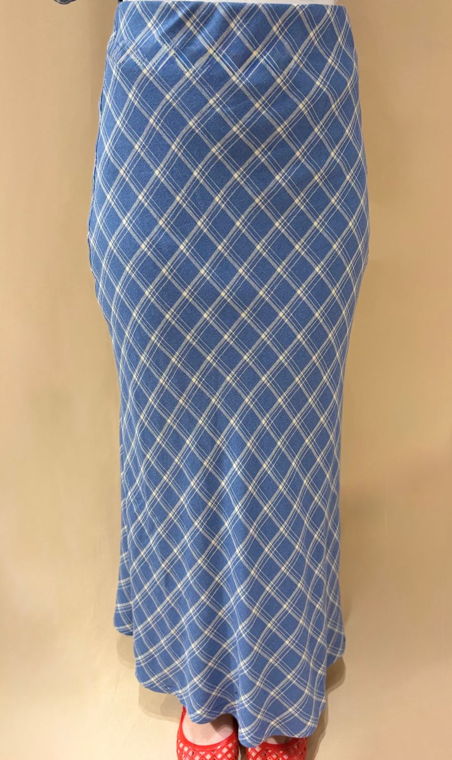 EUROPA PLAID SKIRT
