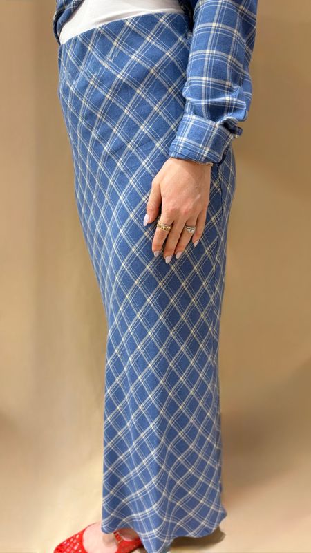 EUROPA PLAID SKIRT