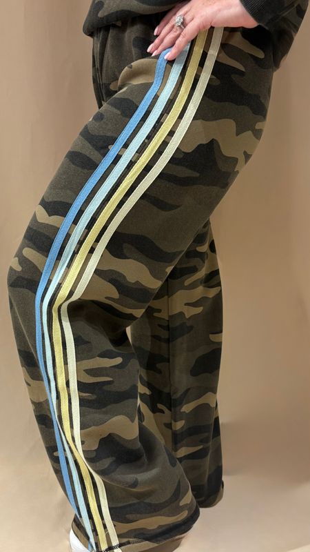 ALPINE CAMO W STRIPE JOGGER