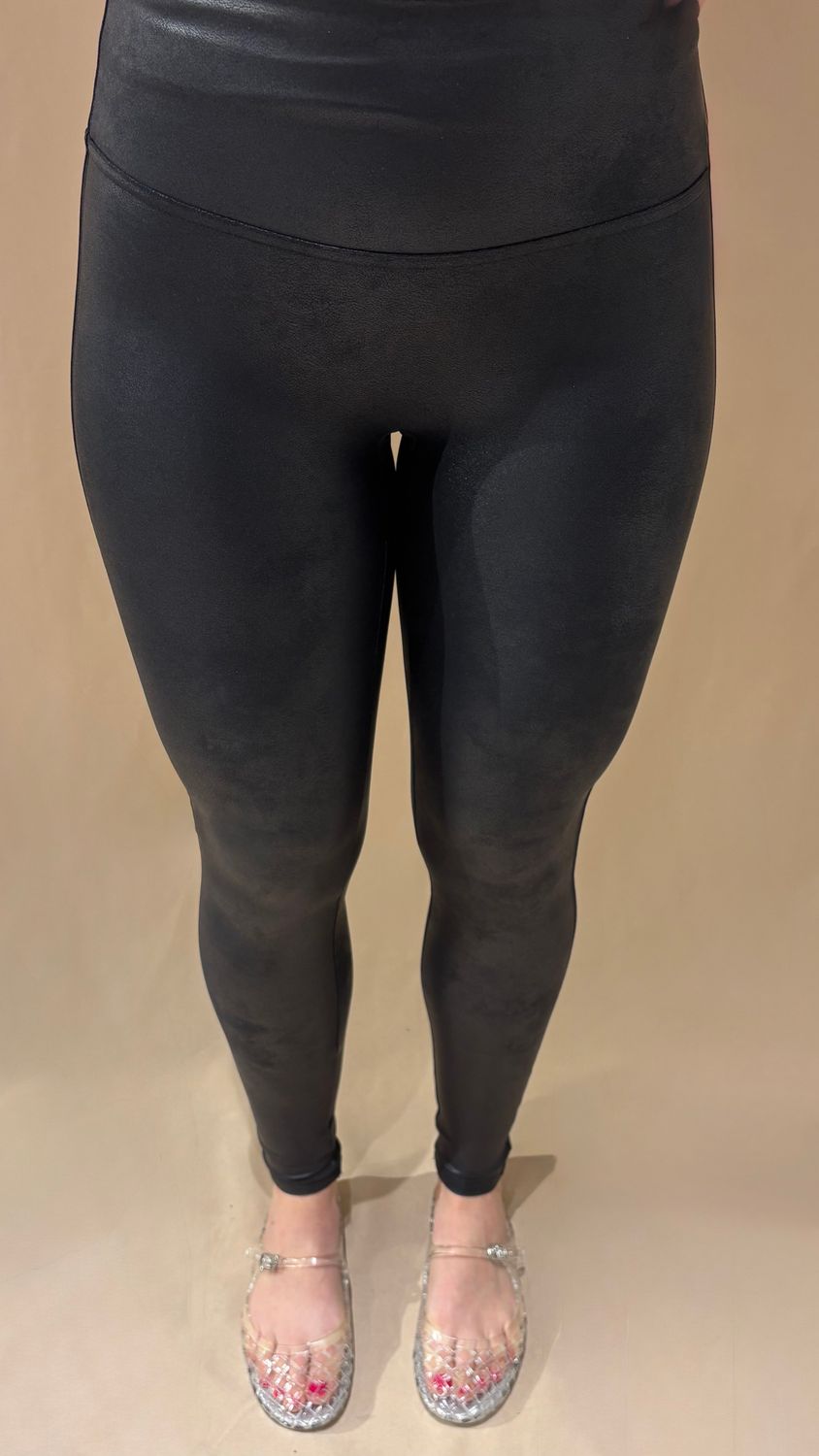 FAUX LEATHER LEGGINGS