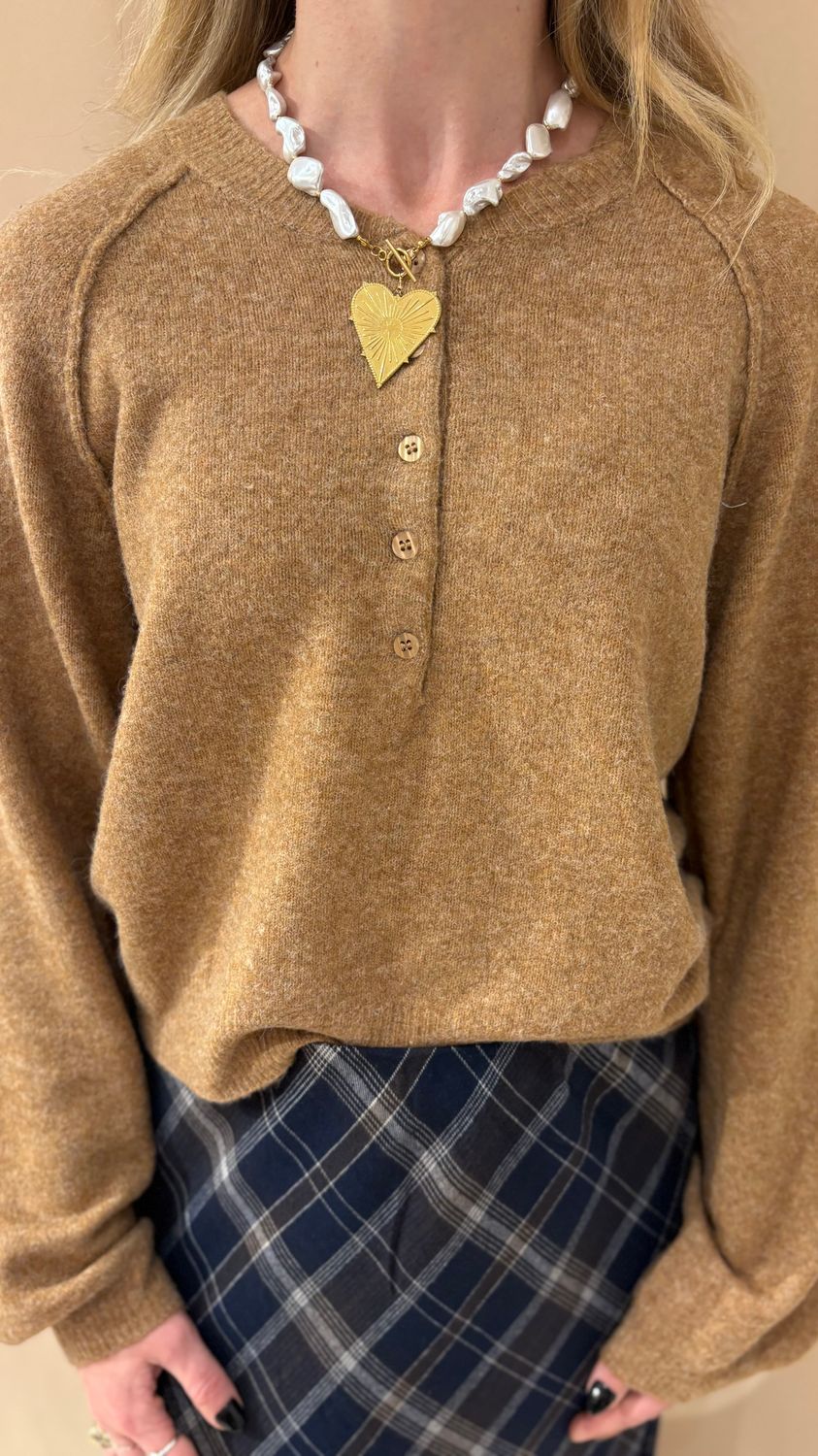 WESTMONT HENLEY SWEATER