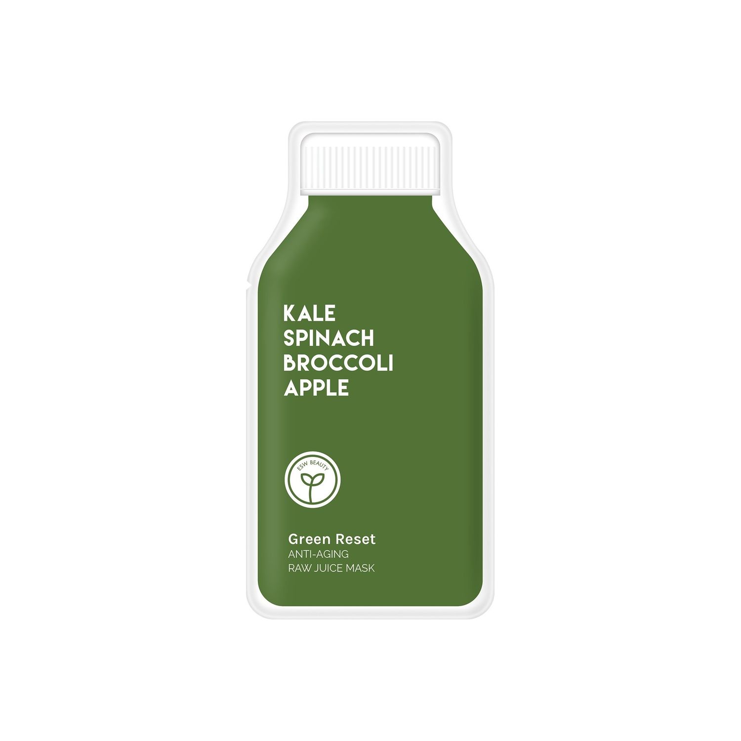 Raw Juice Cleanse Mask:, Style: Kale Green Reset Anti Aging