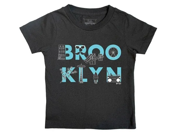 T-Shirt Kids - Brooklyn Font